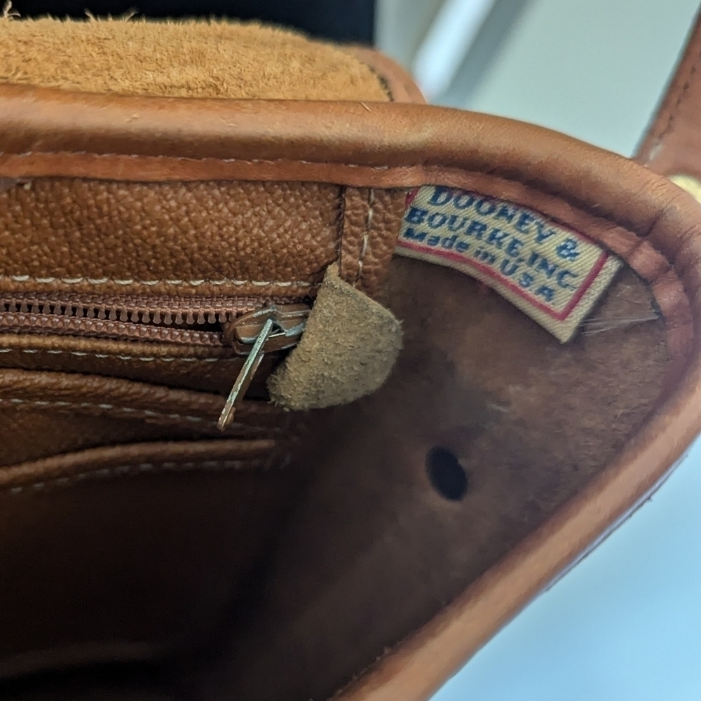 Dooney & Bourke Vintage Leather Crossbody - Picture 8 of 13